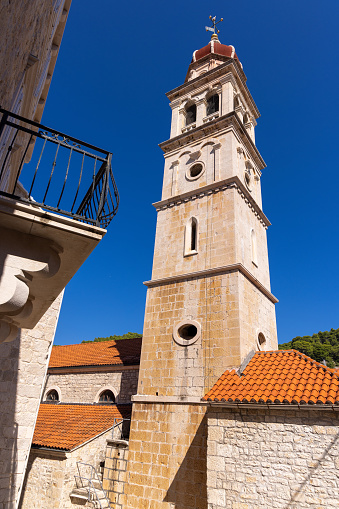 Pucisca town on Brac Island, Croatia