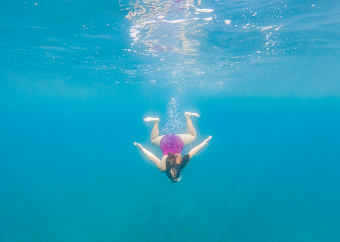 Little Girl in The Sea