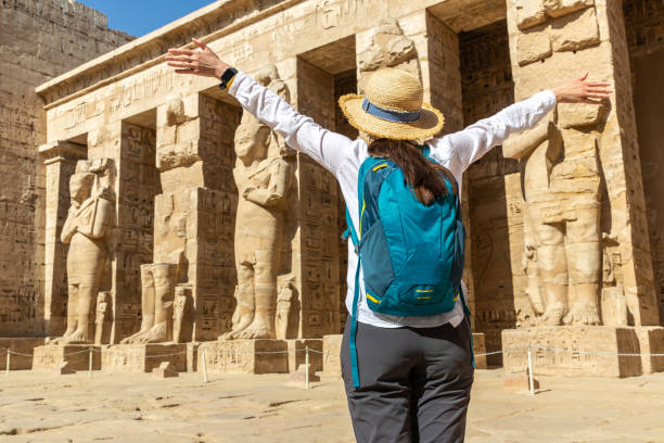 istock Medinet Habu temple in Luxor 1698666006