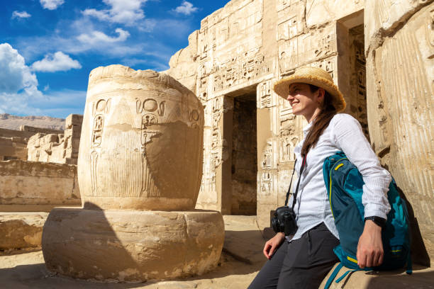istock Medinet Habu temple in Luxor 1698668124