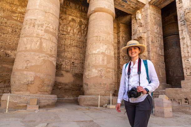 istock Medinet Habu temple in Luxor 1698680277