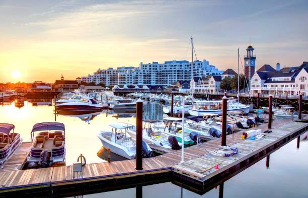 Marina Bay in Quincy, Massachusetts Quincy is a coastal U.S. city in Norfolk County, Massachusetts. Quincy shares borders with Boston to the north. Marina stock pictures, royalty-free photos & images