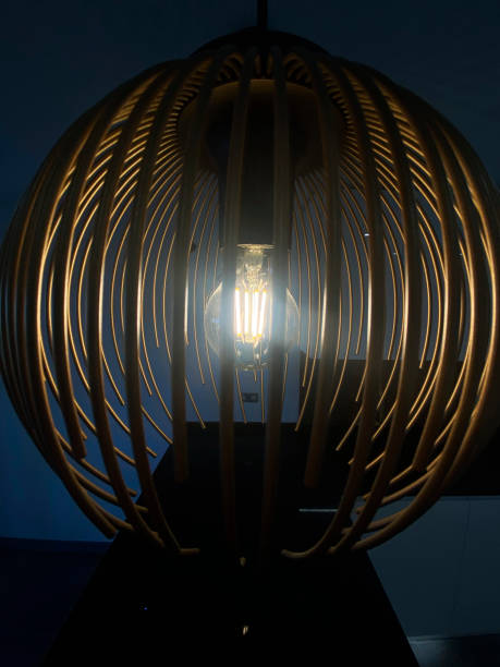 istock Lamp or lamp in a dark room 1698778833