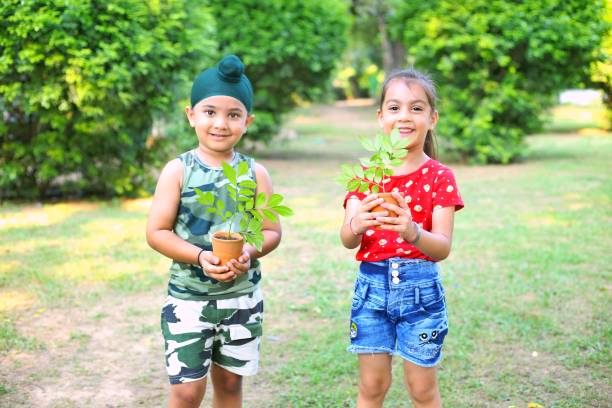 kids volunteer charity environment