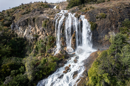 Portela Do Homem Waterfall Peneda Geres National Park Portugal