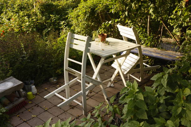 istock Outdoor cafe allotment acgarden 1698834238