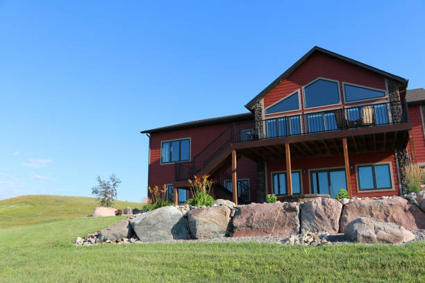 istock Large Rural Single Family Home Exterior 1698842211