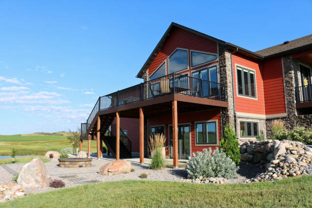istock Large Rural Single Family Home Exterior 1698842226