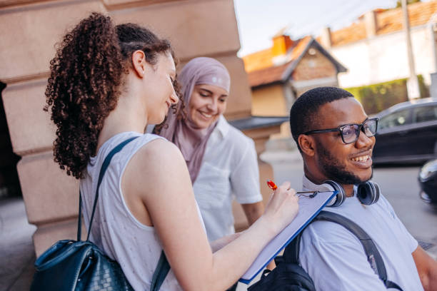 istock Multiracial group of college students 1698862818