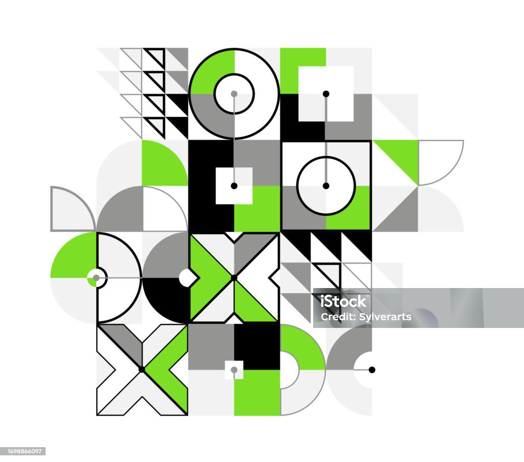 Standard Pattern Engine Abstract Geometric Pattern Vector Background Isolated Tech Style Engine ...