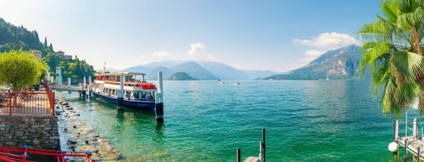 istock Ferry in Varenna 1698936483