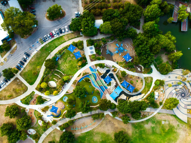 istock Looking straight down above Modern City planning 1699035193