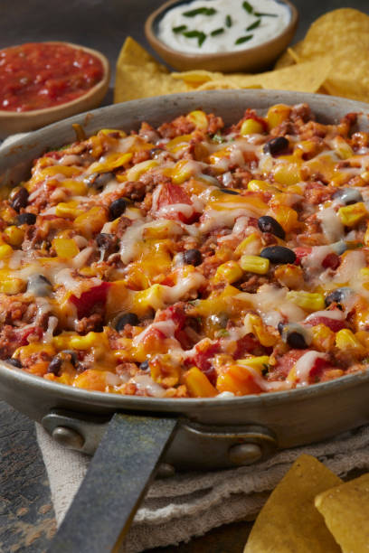 istock Mexican  Beef and Rice Skillet 1699045380