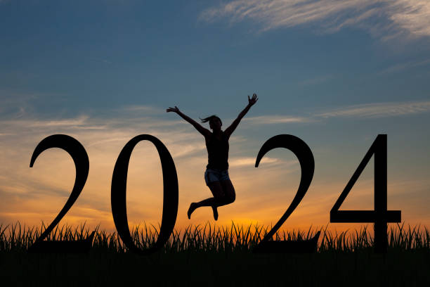 istock Woman enjoying and 2023 years while celebrating new year 1699066905
