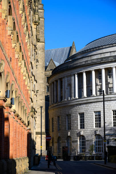 bibliothèque centrale de manchester - 3518 photos et images de collection