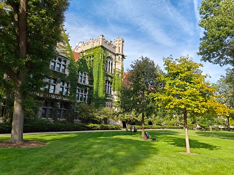 View of King's College, University of Cambridge.