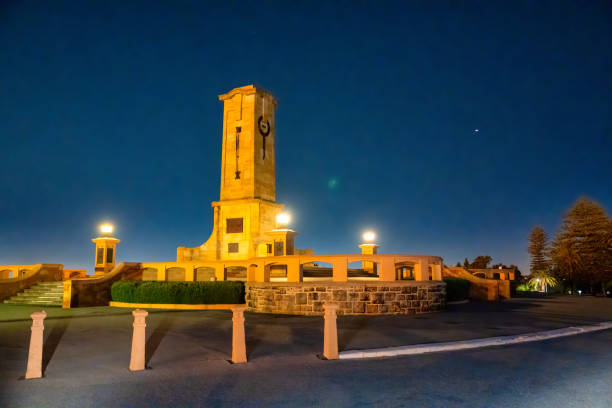 istock Fremantle War Memorial at night, Western Australia 1699155346