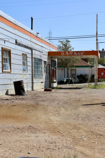 istock Abandoned mechanic garage in a western ghost town 1699160296
