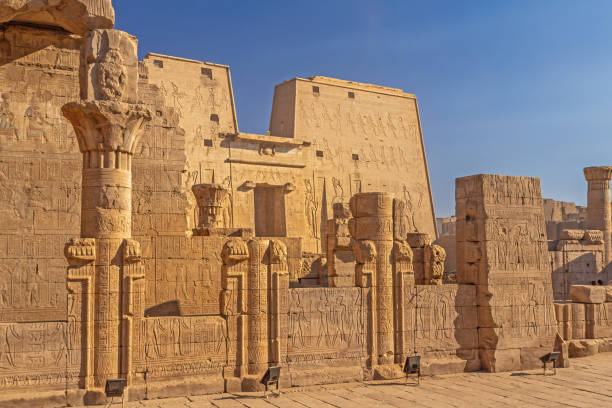 istock The Egyptian temple og Horus in Edfu.   Horizontally, 1699179082