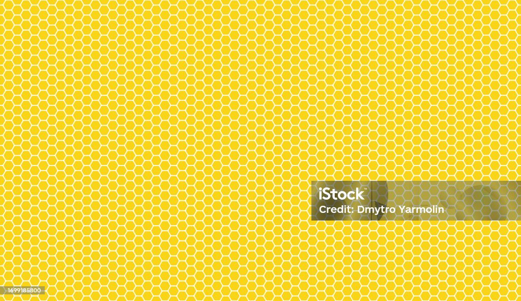 Honey Geometry Pattern Honeycomb Pattern Honey Background With Hexagon Geometry Stock ...