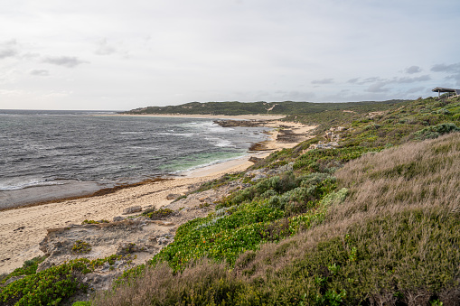 Coastline of South Western Australia.