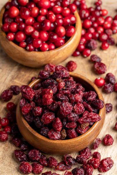 istock Dried red cranberries with sugar syrup 1699299079