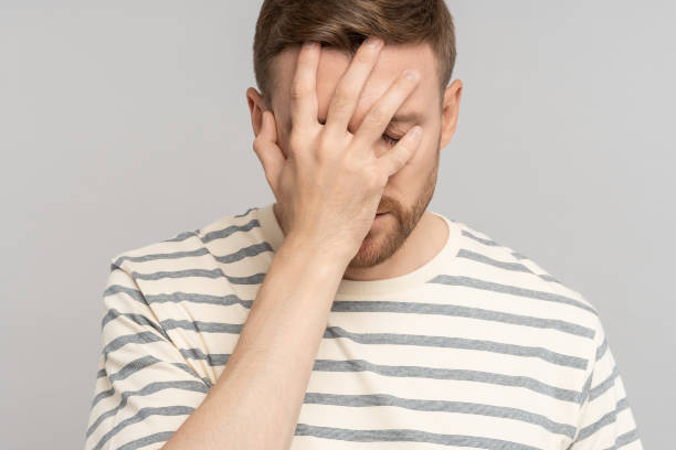 istock Disappointed stressed middle aged male making facepalm gesture with hand blaming himself for mistake 1699324783