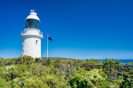 Cape Naturaliste Lighthouse in South Western Australia.