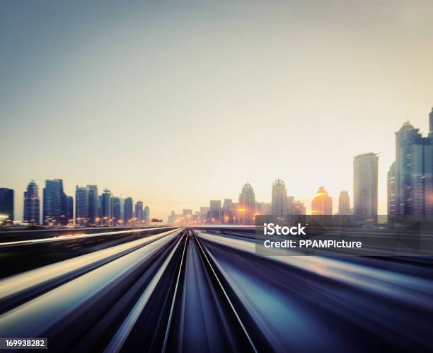 Dubaimotion Stockfoto und mehr Bilder von Dubai - Dubai, Beleuchtet, Geschwindigkeit