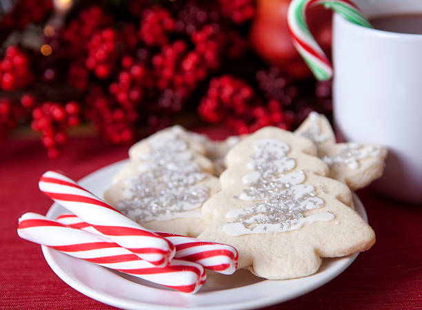 istock Christmas Cookies with Hot Chocolate 169938875