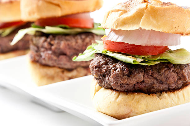 istock Grilled Burger Mini burgers 169938917