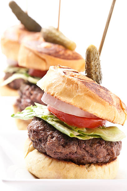 istock Grilled Beef Mini burgers 169940305