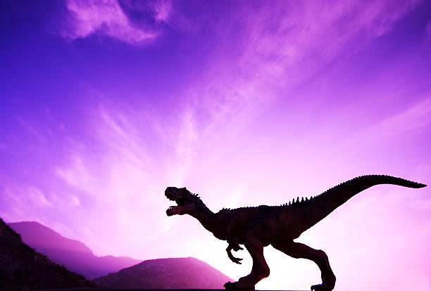 恐竜の終了 - 絶滅 ストックフォトと画像