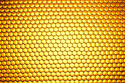 Honeycomb grid.