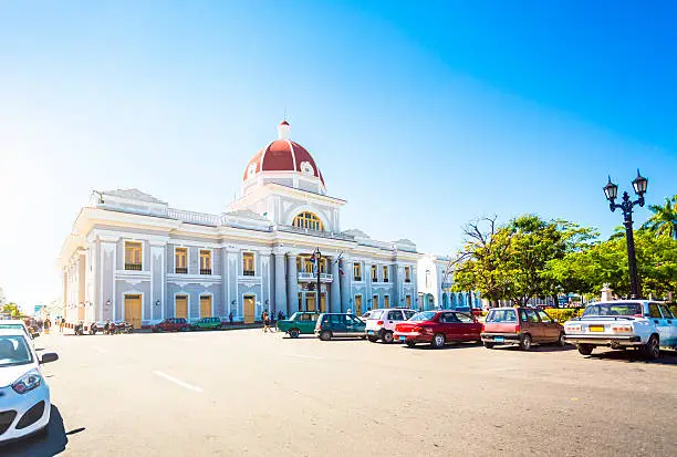 Town hall in Cienfuegos, Cuba.