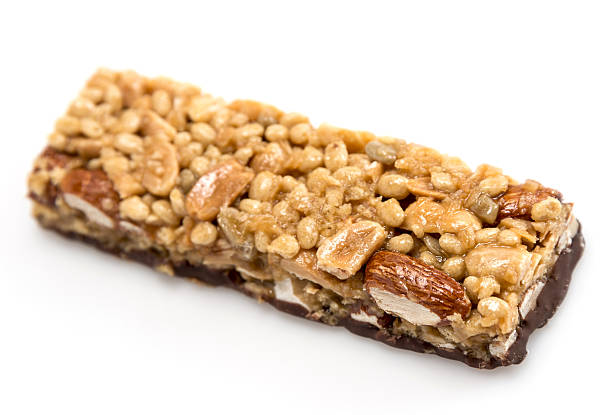 istock Chocolate, almonds, and peanuts energy bar 169941569