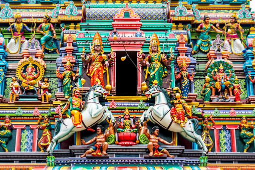 The Sri Mahamariamman Temple in Kuala Lumpur, Malaysia is the oldest in Kuala Lumpur.