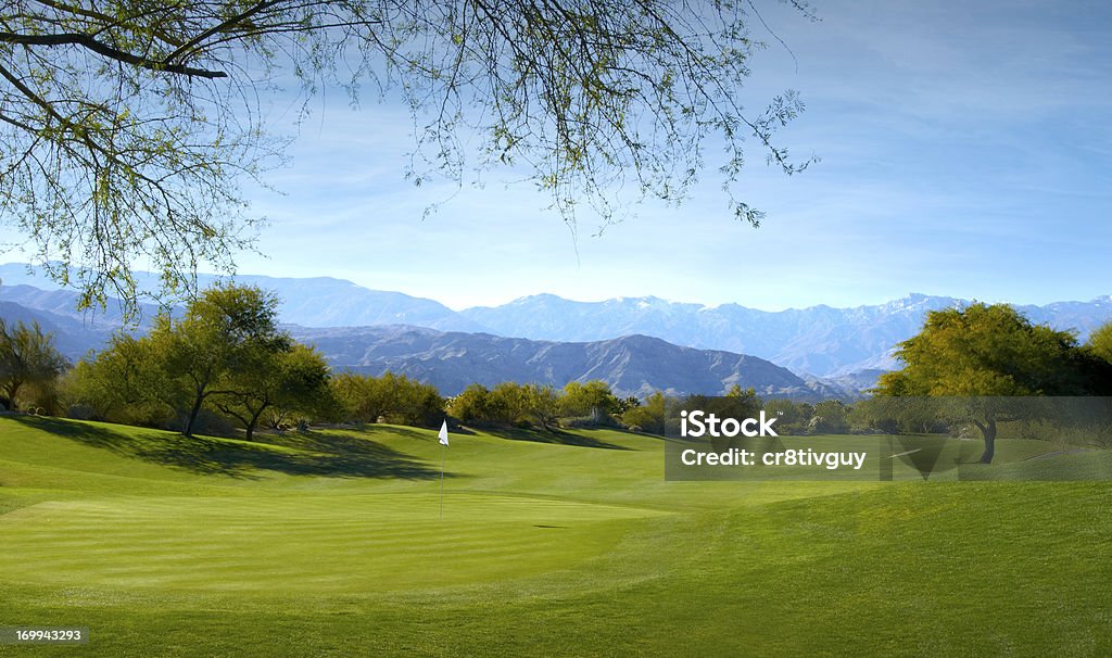 Campo de golfe Green - Foto de stock de Campo de Golfe royalty-free