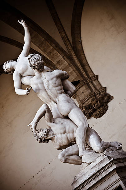 istock Rape of the Sabine Women statue 169945135