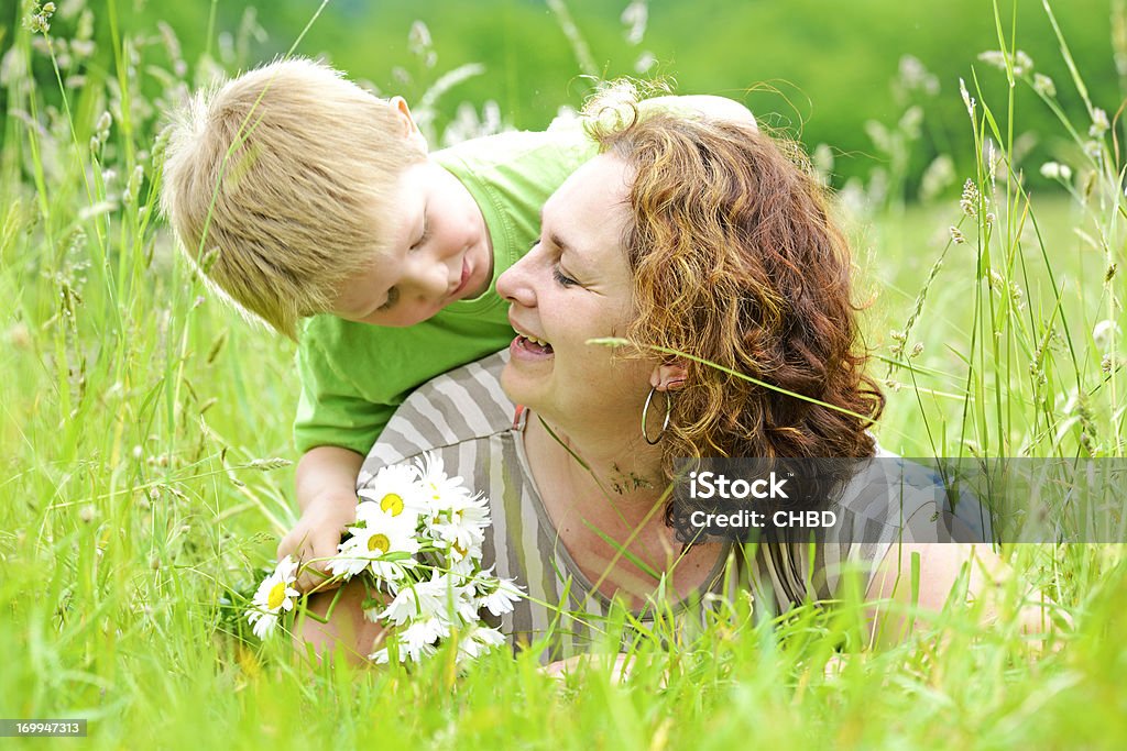Mãe e filho - Royalty-free 2-3 Anos Foto de stock
