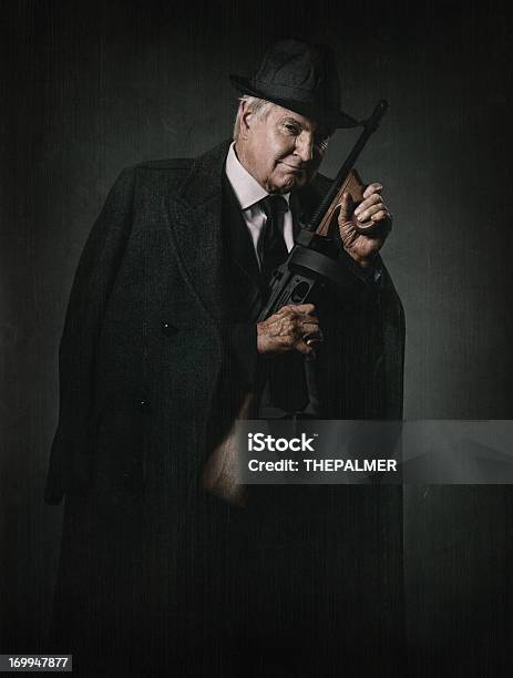 Old School Mobster Stock Photo - Download Image Now - Adult, Adults Only, Aggression
