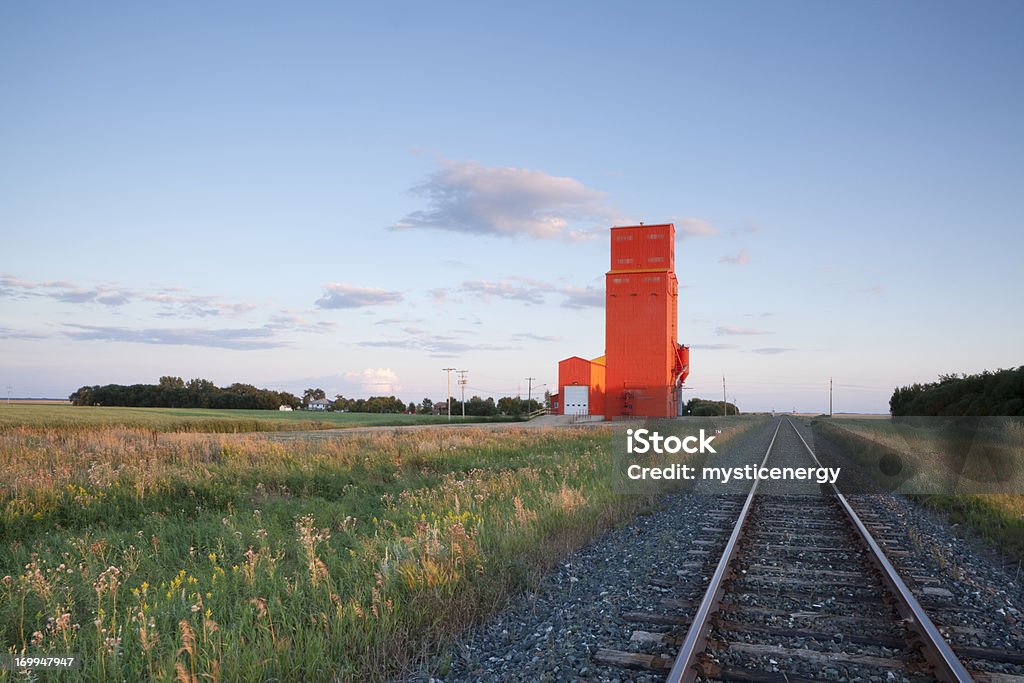 Elevador de Grãos - Royalty-free Manitoba Foto de stock