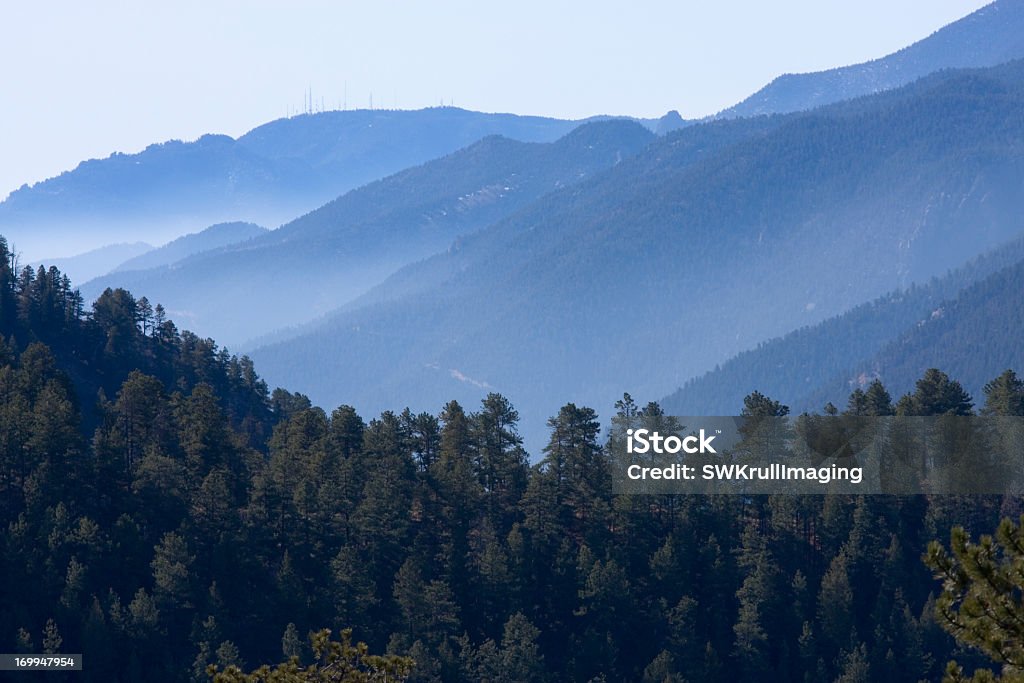 Ute Pass nella Foresta Nazionale di picco - Foto stock royalty-free di Colorado