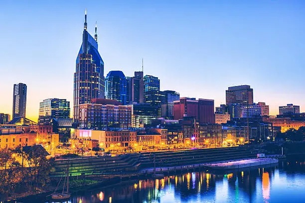 View of Downtown Nashville.