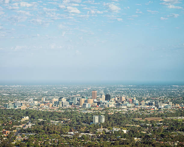 Adelaide Cityscape in Summer