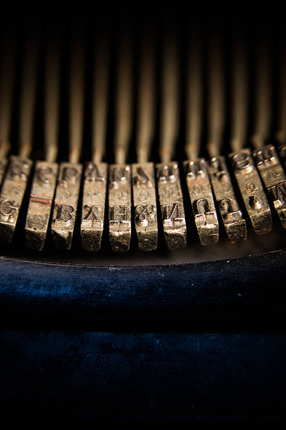 istock Closeup of Type Bars on 1930's Manual Typewriter 169954282