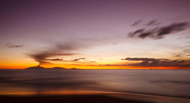 istock Caribbean Volcano Eruption Sunset 169954570