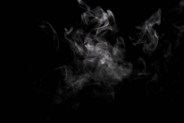 istock Abstract powder or smoke effect isolated on black background 1699558969