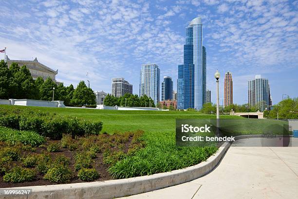 Chicago Usa Lakefront Trail Grant Park Stock Photo - Download Image Now - Chicago - Illinois, Public Park, Field Museum