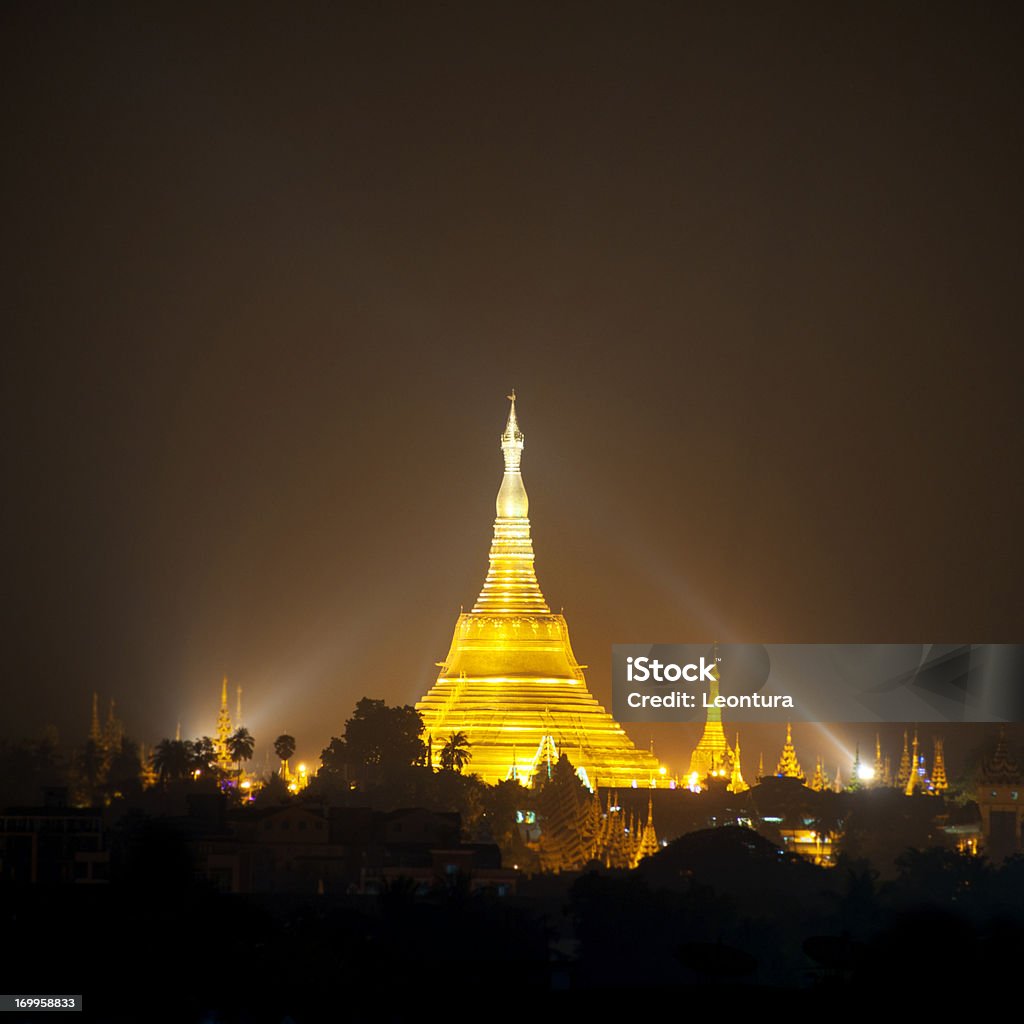 Пагода Шведагон, Yangon, Myanmar - Стоковые фото Азия роялти-фри